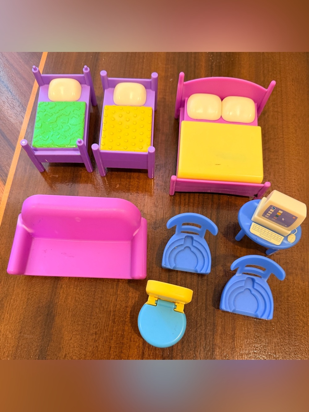 Peppa Pig dollhouse accessories lot